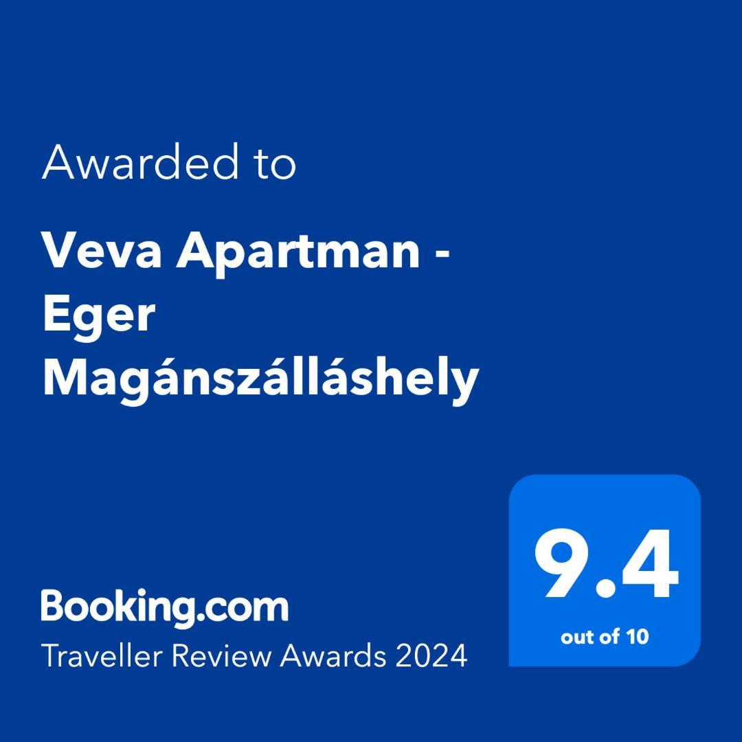 Veva Apartman - Eger Maganszallashely 외부 사진